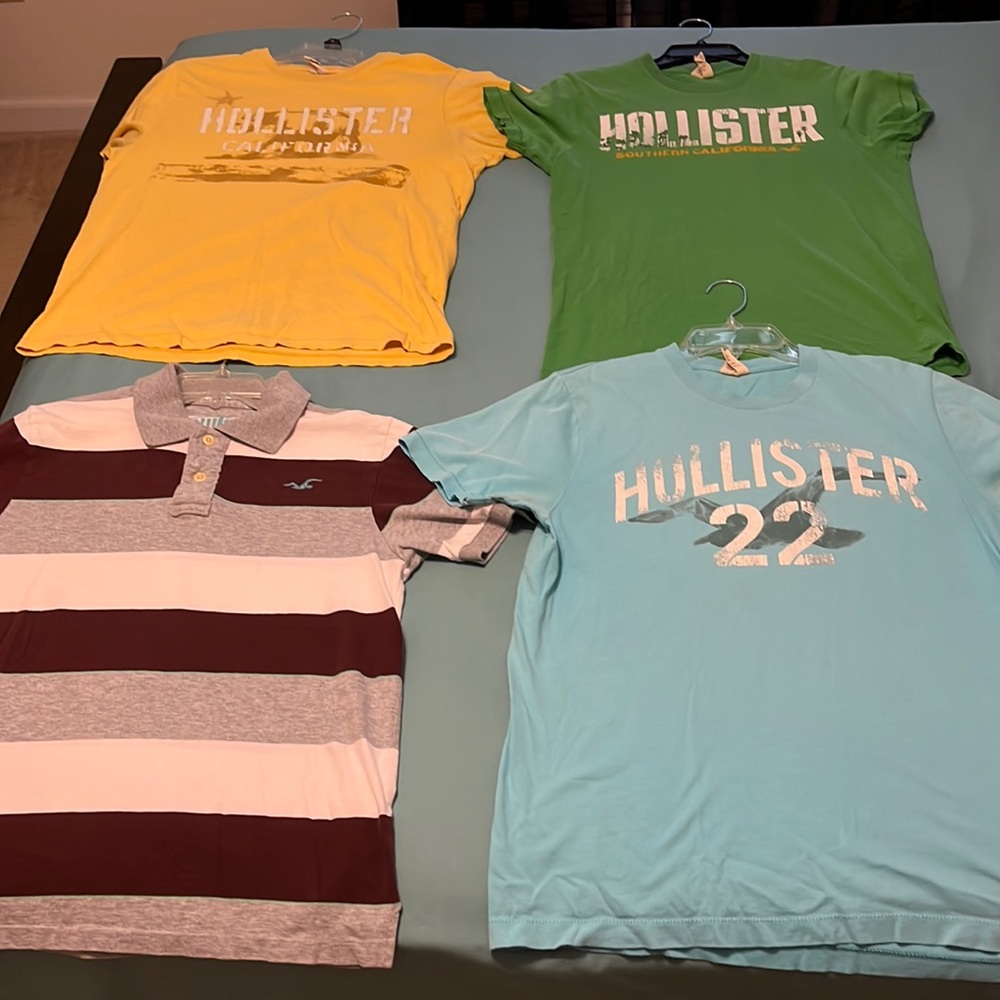 4 Hollister Shirts